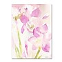 Trademark Sheila Golden "Amaryllis Blossoming" Gallery-Wrapped Canvas Art, 24" x 32"~#|#~m001704943_sc7