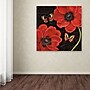 Trademark Daphne Brissonnet "Petals and Wings III" Gallery-Wrapped Canvas Art, 18" x 18"~#|#~m001706295_sc7