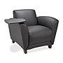 Lorell Reception Seating Chair with Tablet, Black (LLR68953)~#|#~m001835715_sc7