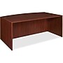 Lorell Essentials Bowfront Desk Shell, Mahogany (LLR69370)~#|#~m001835742_sc7