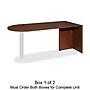 Lorell Essentials Peninsula Desk Box 1/2, Mahogany (LLR69380)~#|#~m001835750_sc7