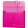 JAM Paper Standard Plastic Document File, 1 Pocket, Letter, Fuchsia Pink, 12/Pack (218E25FUB)~#|#~m002168383_sc7