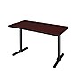 Regency 48-inch Metal & Wood Training Table, Mahogany (MTRCT4824MH)~#|#~m002268443_sc7