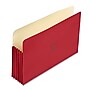 Globe-Weis Colored File Pockets, Red, Legal, 5 1/4" Expansion~#|#~m002271851_sc7