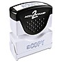 Accu-Stamp2® One-Color Pre-Inked Shutter Message Stamp, COPY, 1/2" x 1-5/8" Impression, Blue Ink (035581)~#|#~m002272660_sc7