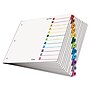 Cardinal® 11 x 17 OneStep® Printable Table of Contents and Dividers, Paper, White, 11 x 17, 12-Tab, 1/Set (84895)~#|#~m002274863_sc7