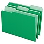 Pendaflex Recycled File Folder, Straight Cut, Assorted, Legal Size, Bright Green, 100/Box (153 1/3 BGR)~#|#~m002275379_sc7
