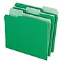 Pendaflex® Colored File Folders, Letter, Green/Light Green, 100/Box (1521/3BGR)~#|#~m002275385_sc7
