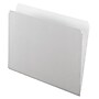Pendaflex Two-Tone File Folders, Straight-Cut Tab, Letter Size, Gray, 100/Bx (PFX 152 GRA)~#|#~m002275400_sc7
