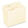 Pendaflex Recycled File Folder, 1/3-Cut Tab, Assorted, Letter Size, Manila, 100/Box (R752 1/3)~#|#~m002275524_sc7