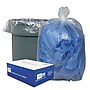 Classic Clear Linear Low-Density Can Liners Trash Bags, 0.9 mil Thickness, Clear, 60 gal, 100/Carton (WEBBC60)~#|#~m002278011_sc7
