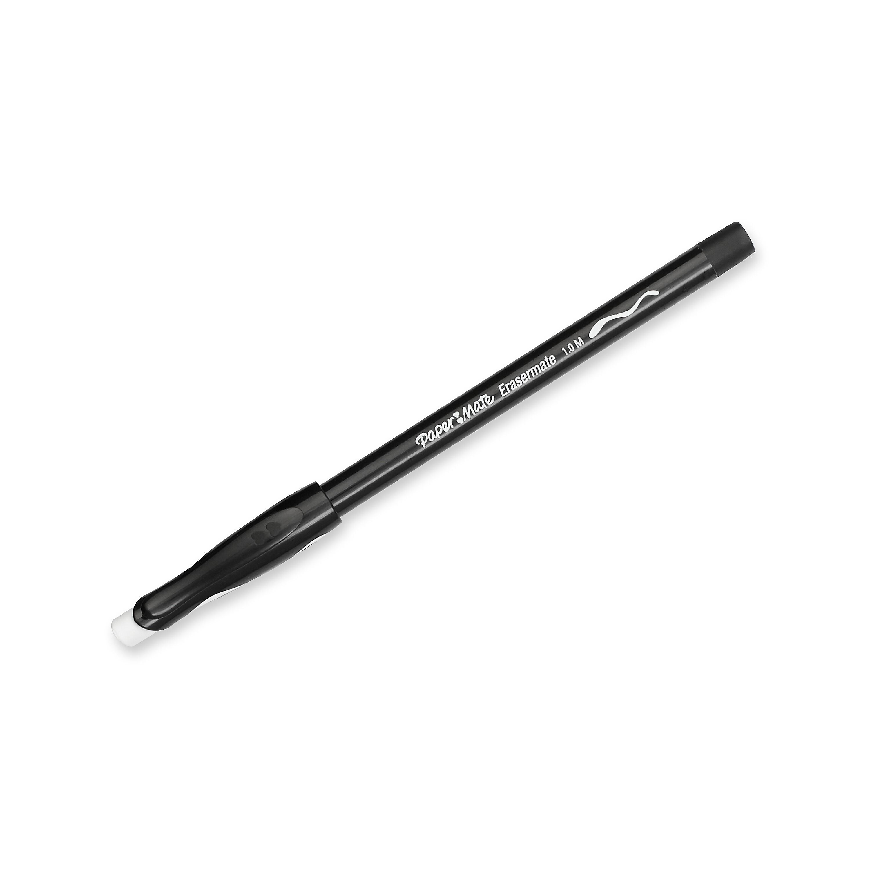 Paper Mate Erasermate Pen, Medium Point, Black 31635 eBay