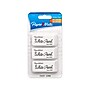 Paper Mate® White Pearl Latex-Free Plastic Eraser, 3/Pack (70624)~#|#~m002303988_sc7