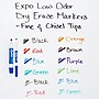 Expo Low Odor Dry-Erase Kit, Anti-Roll, Assorted Colors (80054)~#|#~m002304042_sc7