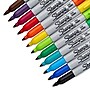 Sharpie Permanent Markers, Fine Tip, Assorted, 144/Carton (30072)~#|#~m002348467_sc7