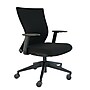 Eurotech CURV-BLKFF Curv Fabric Task Chair Adjustable Arms Black~#|#~m002480292_sc7