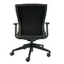 Eurotech CURV-BLKFF Curv Fabric Task Chair Adjustable Arms Black~#|#~m002480293_sc7