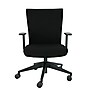 Eurotech CURV-BLKFF Curv Fabric Task Chair Adjustable Arms Black~#|#~m002480294_sc7