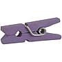 JAM Paper® Wood Clip Clothespins, Small 7/8 Inch, Lavender Purple Clothes Pins, 50/Pack (2230719107)~#|#~m002637281_sc7