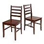 Winsome Ladder Back Chairs, Antique Walnut, 2/Set (94236)~#|#~m002680940_sc7