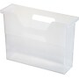 IRIS® Small Desktop Plastic File Box, Clear, 6 Pack (103400)~#|#~m002693558_sc7