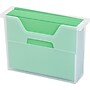 IRIS® Small Desktop Plastic File Box, Clear, 6 Pack (103400)~#|#~m002693559_sc7
