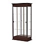 Ghent Varsity 36"W x 77"H x 18"D Lighted Floor Case, Sliding Doors, Mirror Back, Espresso Finish~#|#~m002839825_sc7