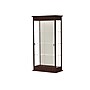 Ghent Varsity 36"W x 77"H x 18"D Lighted Floor Case, Sliding Doors, Plaque Back, Espresso Finish~#|#~m002839829_sc7
