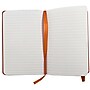 JAM Paper Professional Notebooks, 4" x 6", Wide Ruled, 70 Sheets, Orange (340528848)~#|#~m002869928_sc7