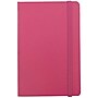 JAM Paper Professional Notebooks, 5.8" x 8.3", Wide Ruled, 70 Sheets, Pink (340528856)~#|#~m002869929_sc7