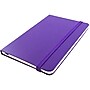 JAM Paper Professional Notebooks, 4" x 6", Wide Ruled, 70 Sheets, Purple (340528851)~#|#~m002869936_sc7