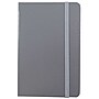 JAM Paper Professional Notebooks, 5.8" x 8.3", Wide Ruled, 70 Sheets, Gray/Silver (340528858)~#|#~m002869941_sc7