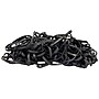 JAM Paper Colored Multi-Purpose #33 Rubber Bands, 3.5" x 0.125", Non-Latex, Black, 100/Pack (333RBBL)~#|#~m002870152_sc7