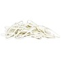 JAM Paper Colored Multi-Purpose #33 Rubber Bands, 3.5" x 0.125", Non-Latex, White, 100/Pack (333RBWH)~#|#~m002870178_sc7