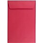 JAM Paper 6 x 9 Open End Catalog Colored Envelopes, Red Recycled, 100/Pack (V0128139)~#|#~m002934043_sc7