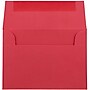 JAM Paper 4Bar A1 Colored Invitation Envelopes, 3.625 x 5.125, Red Recycled, 50/Pack (900927182I)~#|#~m002934111_sc7