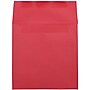 JAM Paper 6 x 6 Square Colored Invitation Envelopes, Red Recycled, Bulk 1000/Carton (2792270B)~#|#~m002934117_sc7
