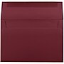 JAM Paper A9 Invitation Envelopes, 5.75 x 8.75, Dark Red, 25/Pack (31511321)~#|#~m002934222_sc7