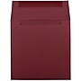 JAM Paper 6 x 6 Square Invitation Envelopes, Dark Red, Bulk 250/Box (31511296H)~#|#~m002934224_sc7