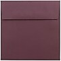 JAM Paper 6 x 6 Square Invitation Envelopes, Burgundy, 50/Pack (36395838I)~#|#~m002934243_sc7