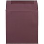 JAM Paper 6 x 6 Square Invitation Envelopes, Burgundy, 50/Pack (36395838I)~#|#~m002934244_sc7
