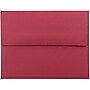 JAM Paper A2 Metallic Invitation Envelopes, 4.375 x 5.75, Stardream Jupiter Red, 25/Pack (SD5370 20)~#|#~m002934280_sc7