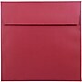 JAM Paper 6.5 x 6.5 Square Metallic Invitation Envelopes, Stardream Jupiter Red, Bulk 1000/Carton (SD853520B)~#|#~m002934292_sc7