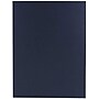 JAM Paper 2-Pocket Textured Linen Business Folders, Navy Blue, 25/Pack (386LNAA)~#|#~m002934398_sc7