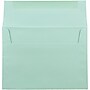 JAM Paper A7 Invitation Envelopes, 5.25 x 7.25, Aqua Blue, 50/Pack (1523985I)~#|#~m002934475_sc7