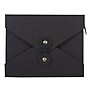 JAM Paper Portfolio Case with Drawstring Closure, Black (6170202)~#|#~m002934493_sc7