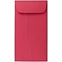 JAM Paper #7 Coin Business Colored Envelopes, 3.5 x 6.5, Red Recycled, Bulk 1000/Carton (355228282C)~#|#~m002934587_sc7