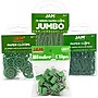 JAM Paper® Office Clip Assortment, Green, 1 Binder Clips, 1 Round Paper Cloops & 2 Paper Clips (Small & Jumbo) (26411GRASRTD)~#|#~m002946872_sc7