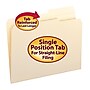 Smead File Folders, Reinforced 2/5-Cut Right Position, Guide Height, Letter Size, Manila, 100/Box  (10386)~#|#~m003030657_sc7