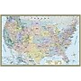 QuickStudy World/US Maps, 50" x 32", 2/Pack (9781423230700)~#|#~m003043246_sc7